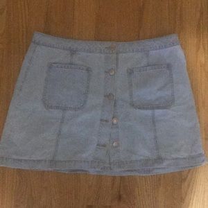 Denim skirt (plus size)